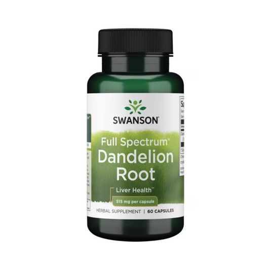 Swanson Full Spectrum Dandelion Root 515mg 60 Caps