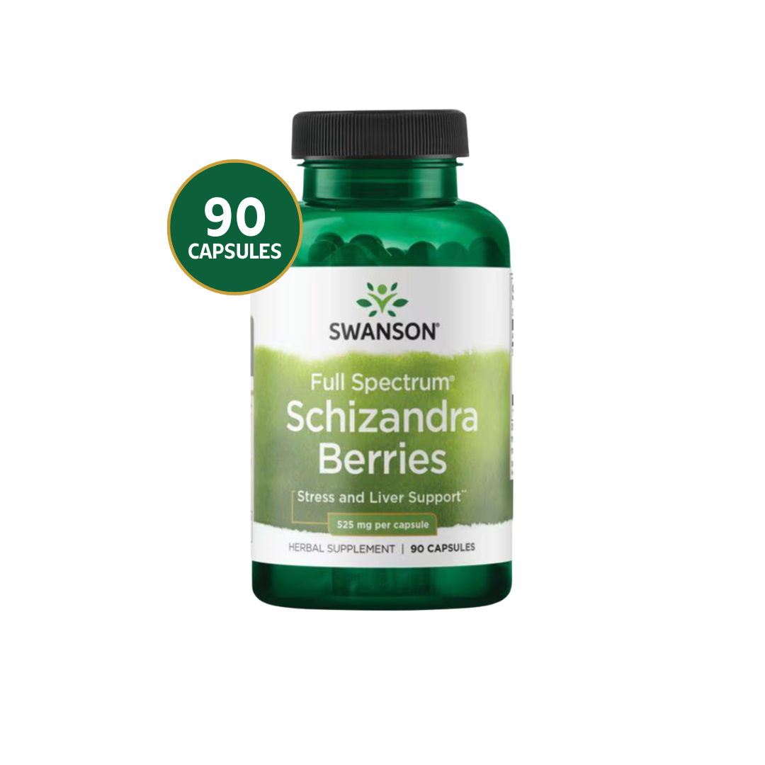 Full Spectrum Schizandra Berries 525 Mg - 90 Caps