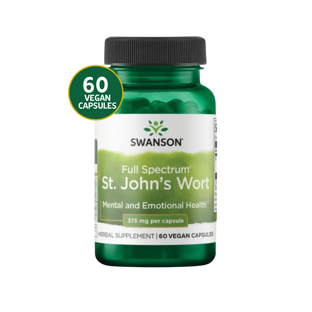 St John's Wort Swanson 375 mg 60 capsulas
