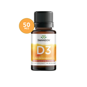 Swanson Vitamin D3 - Higher Potency 2.000 Iu (50 Mcg)
