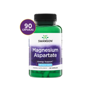 Swanson Aspartato de Magnesio 685 mg | 90 Cápsulas · Energía y Función Muscular