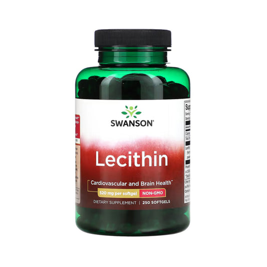Swanson Lecithin Non-gmo 520mg 250 Sgels