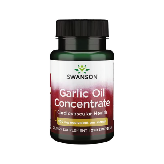 Swanson Garlic Oil Concentrate 500 mg 250 Softgels