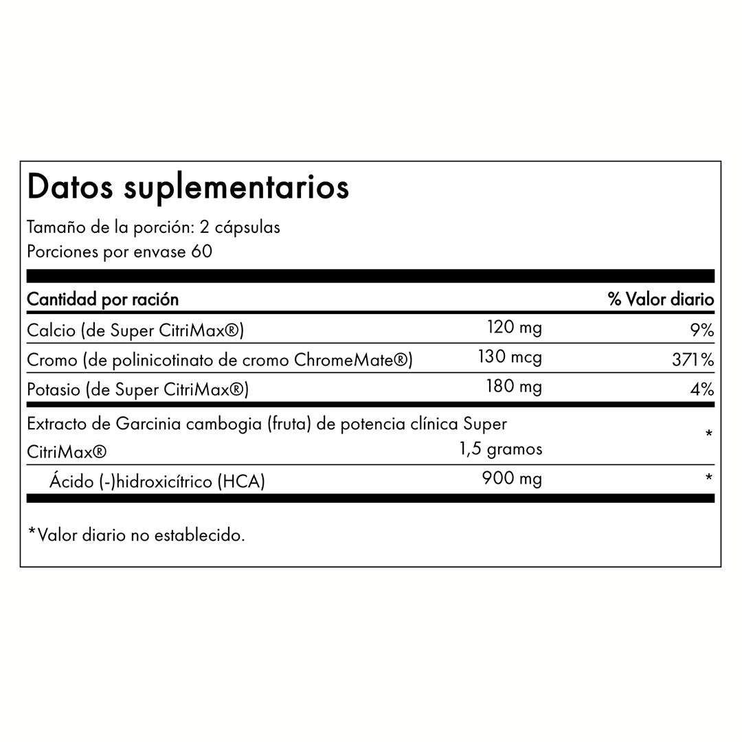 Super Citrimax Extracto De Garcinia Cambogia