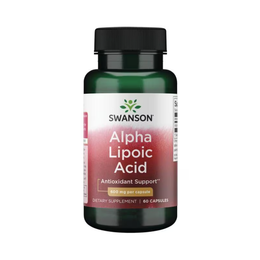 Swanson Alpha Lipoic Acid 600mg 60 Caps