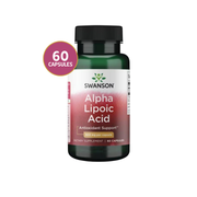 Alpha Lipoic Acid Swanson 600 mg 60 Capsulas