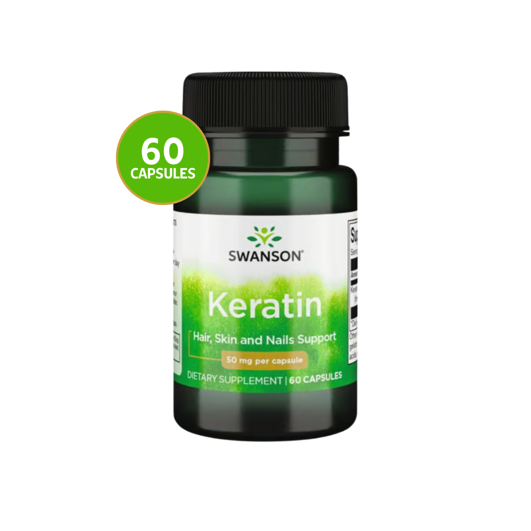 Keratin Swanson 50 mg 60 Capsulas