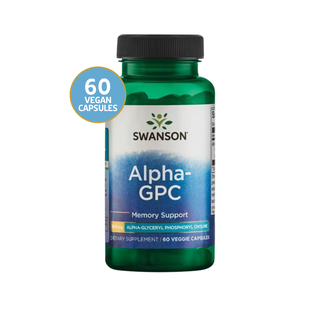 Swanson Alfa-gpc Alfa-gliceril Fosforil Colina