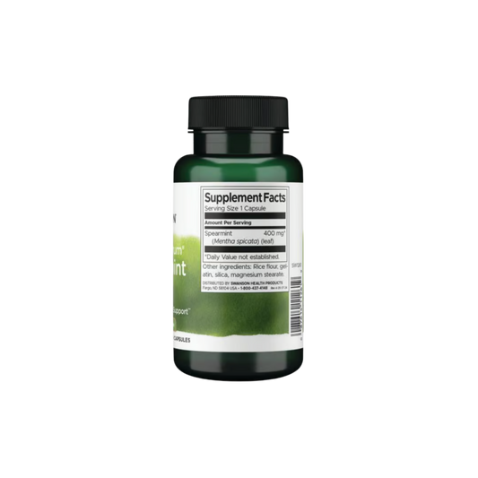 Swanson Full Spectrum Spearmint Leaf 400 Mg 60 Caps