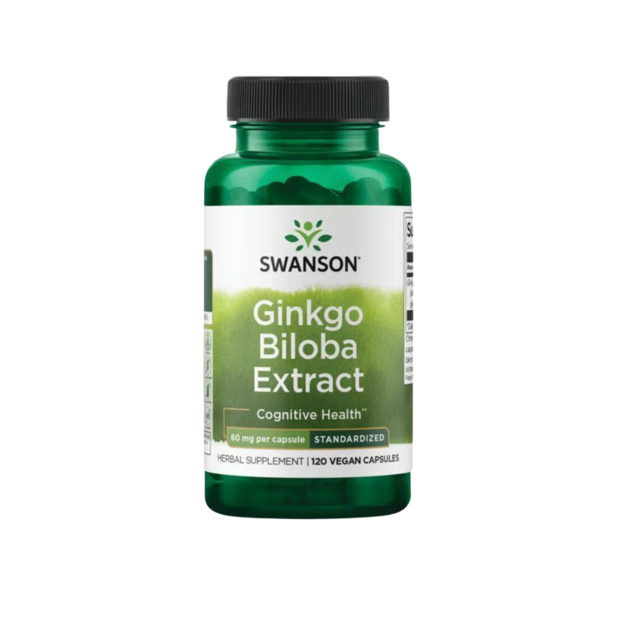 Ginkgo Biloba Extract  Swanson 60 mg 120 Capsulas