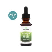 Swanson Ginkgo Biloba Liquid Extract 250 mg – Extracto Líquido | 1 fl oz