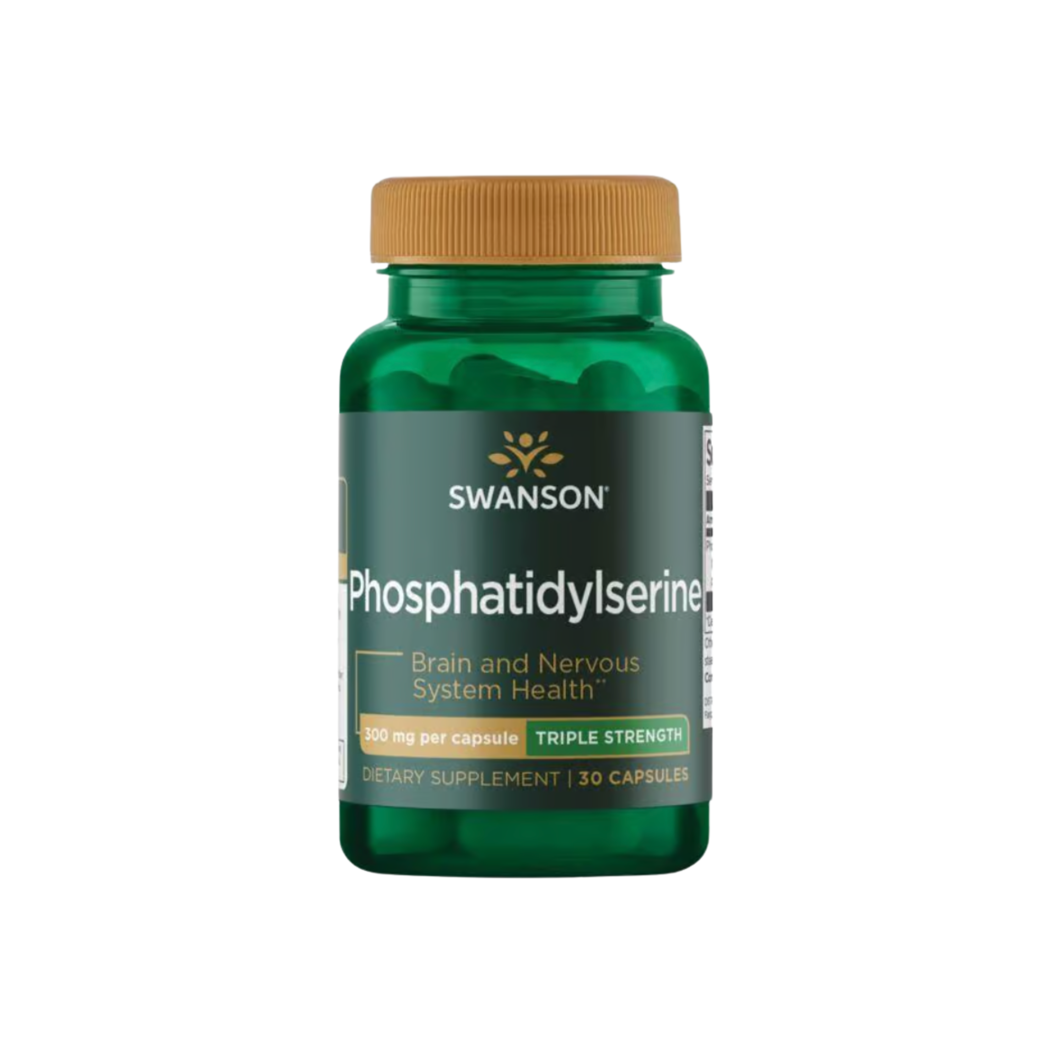 Swanson Phosphatidylserine - Triple Strength 300mg 30 Caps
