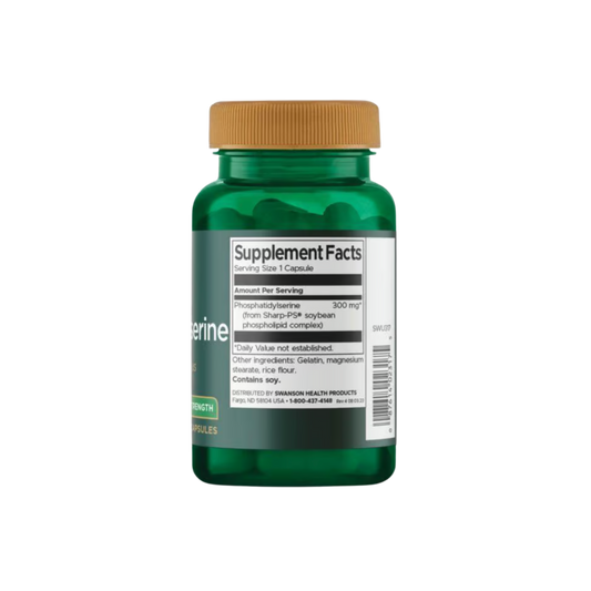 Swanson Phosphatidylserine - Triple Strength 300mg 30 Caps