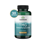 Swanson TMG Trimetilglicina 500 mg | 90 Cápsulas · Metabolismo y Energía Celular
