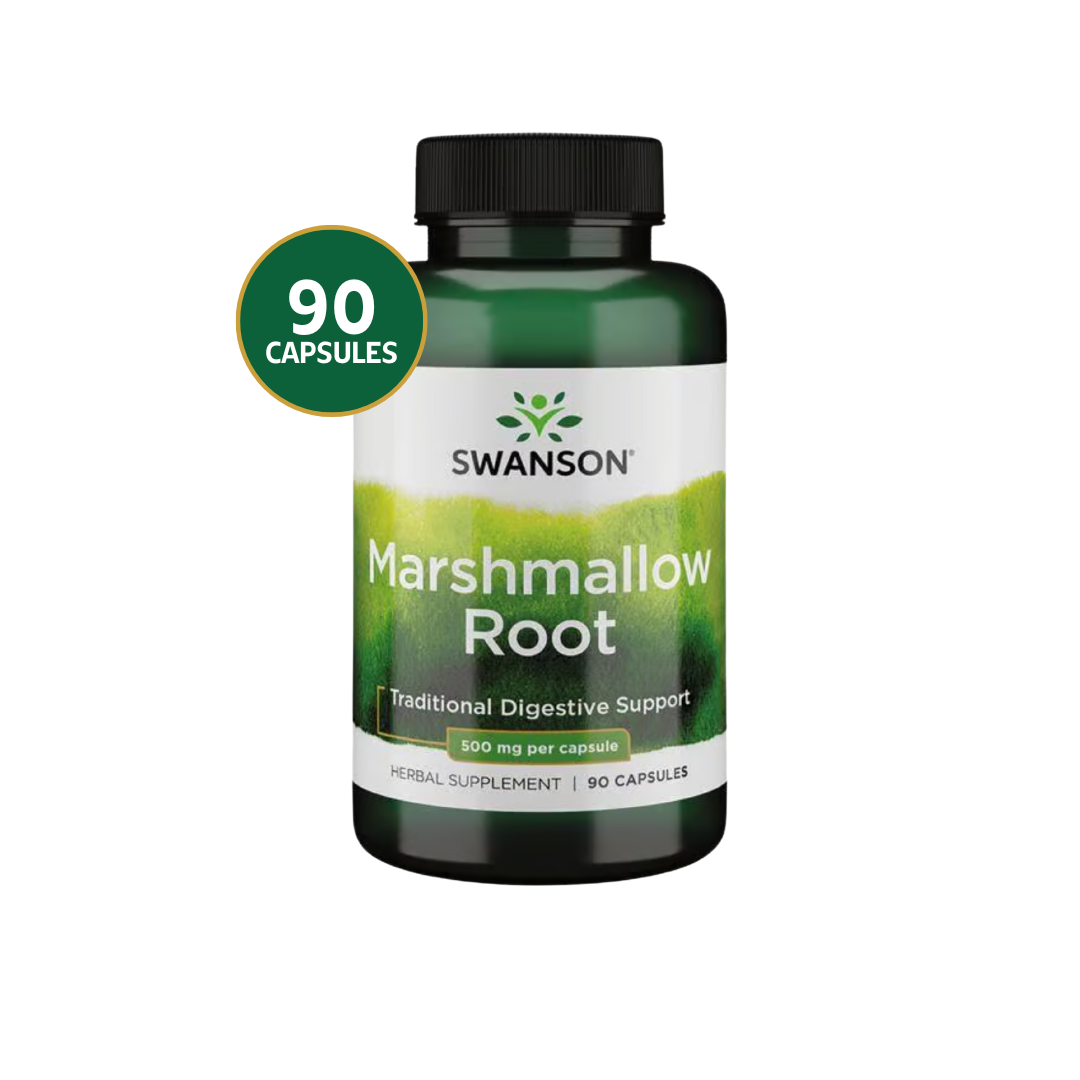 Swanson Marshmallow Root 500 Mg 90 Caps