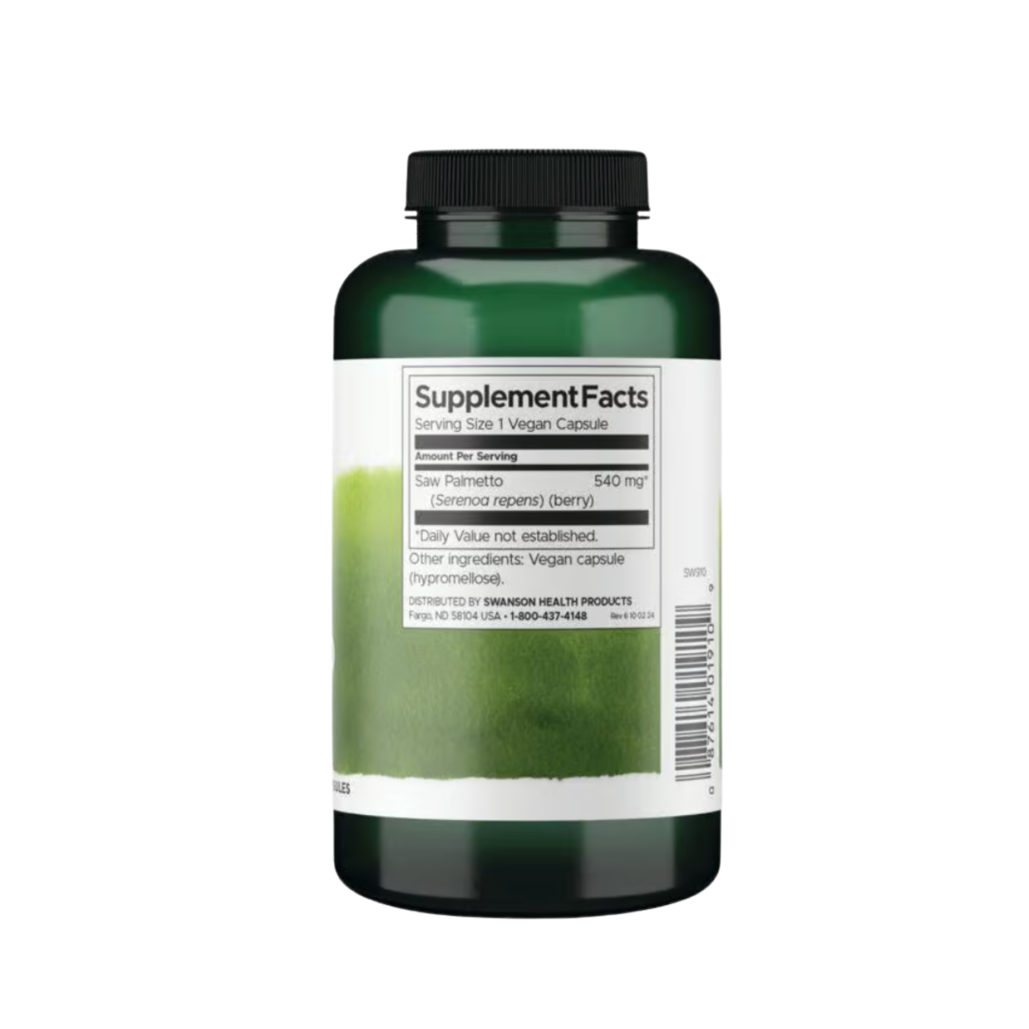 Swanson Saw Palmetto 540mg 250 Caps