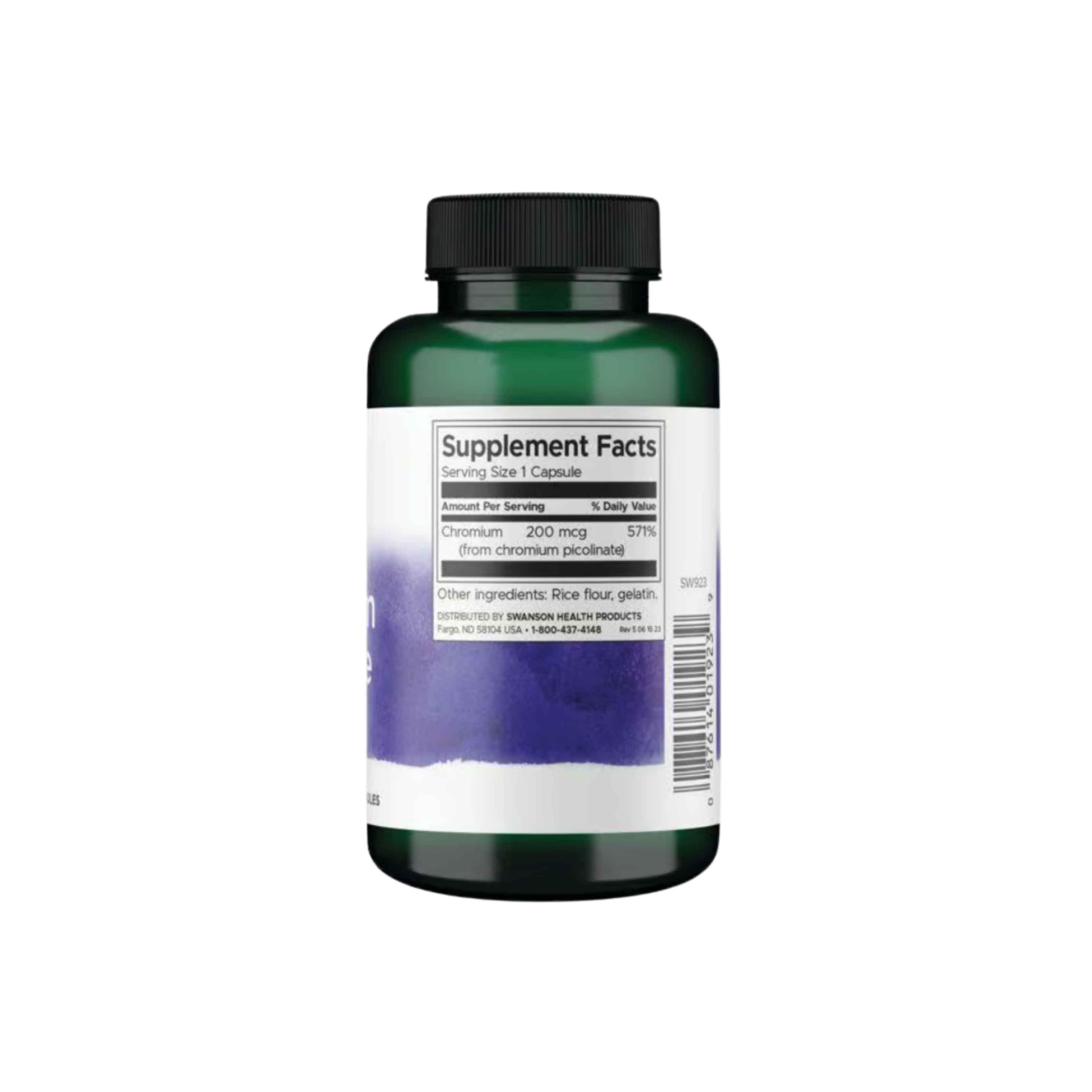 Swanson Chromium Picolinate 200mcg 200 Caps