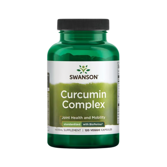 Swanson Curcumin Complex Standarized with Bioperine 120 Veg Caps