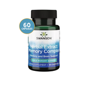 Swanson Herbal Extract Memory Complex 60 Caps