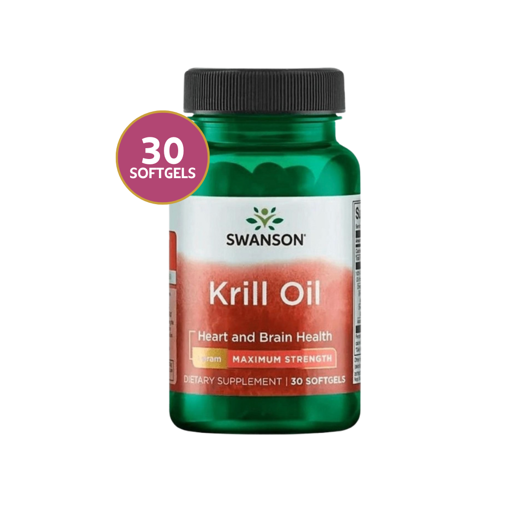 Krill Oil Swanson Maximum Strength 30 Softgel