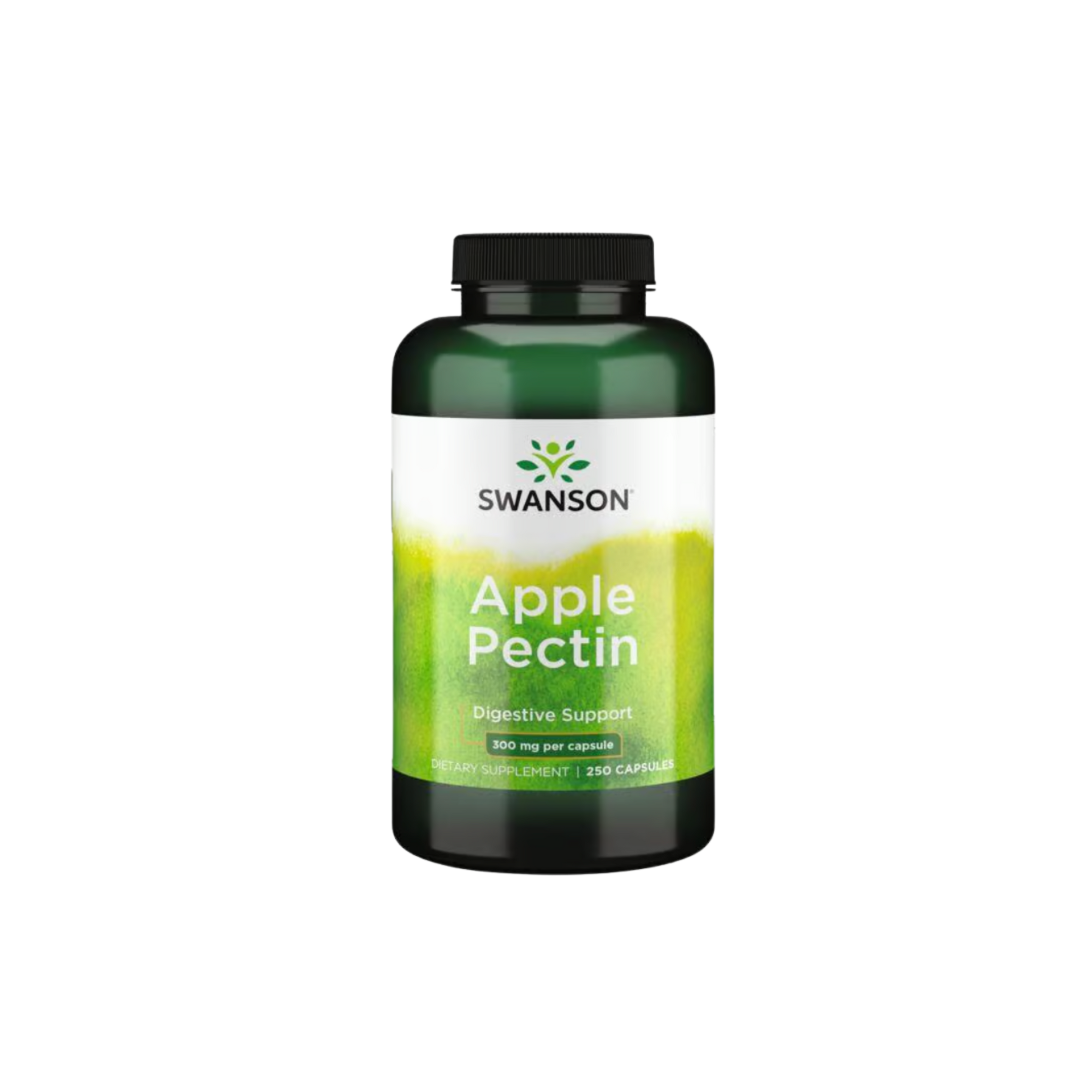Swanson Prebiotic Apple Pectin Digestive Support 300mg 250 Cápsulas