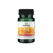 Swanson Vit1amin B12 With Folate - Strawberry Flavor 1000mcg