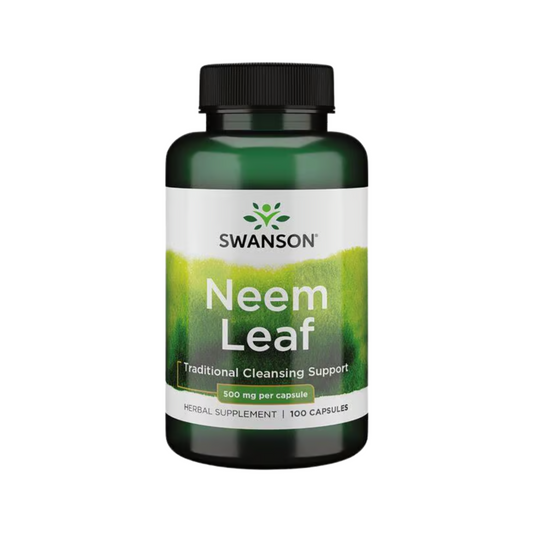 Swanson Neem Leaf 500 mg 100 Capsulas