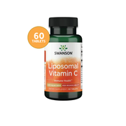 Liposomal Vitamin C Swanson 1000 mcg 60 Tabletas