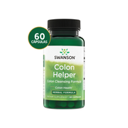 Swanson Colon Helper Apoyo Intestinal | 60 Cápsulas · Salud Digestiva y Detox