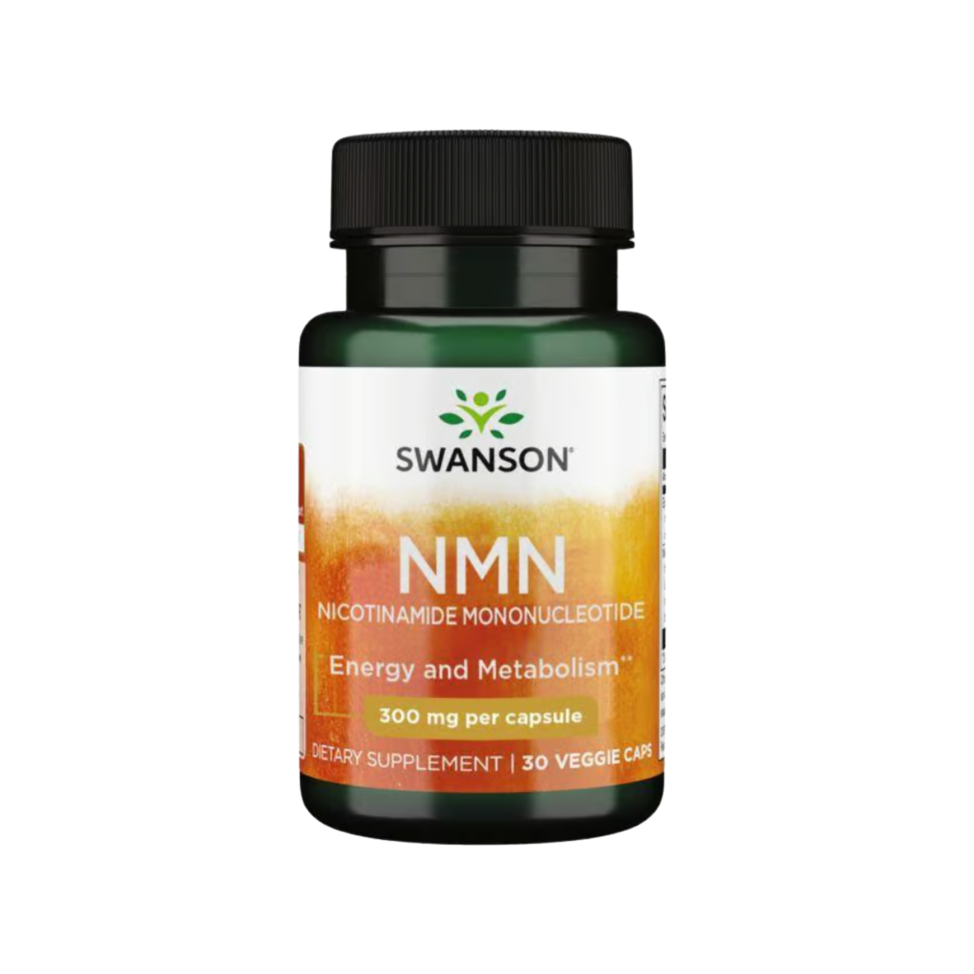 Swanson NMN Nicotinamida Mononucleótido 300 mg | 30 Cápsulas Veg · Antienvejecimiento