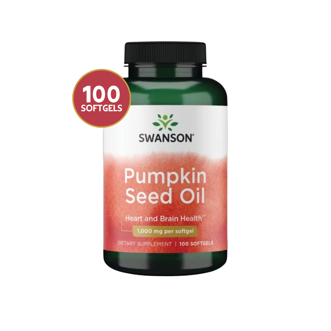 Swanson Pumpkin Seed Oil 1.000mg 100 Softgels