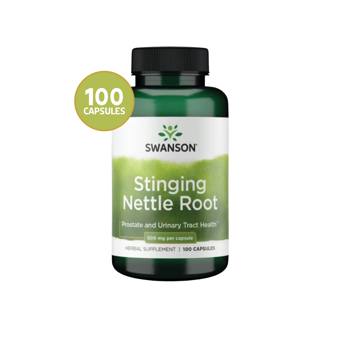 Stinging Nettle Root Swanson 500 mg 100 Capsulas