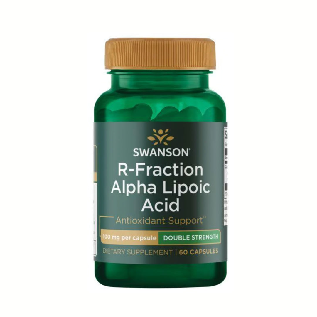 Swanson R-fraction Alpha Lipoic Acid - Double Strength 100 Mg