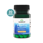 Swanson Fisetin Novusetin® 100 mg | Fisetina de Alta Calidad – 30 Veg Caps