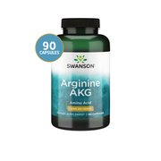 Swanson Arginina AKG | 90 Cápsulas · Óxido Nítrico y Pump Muscular Avanzado