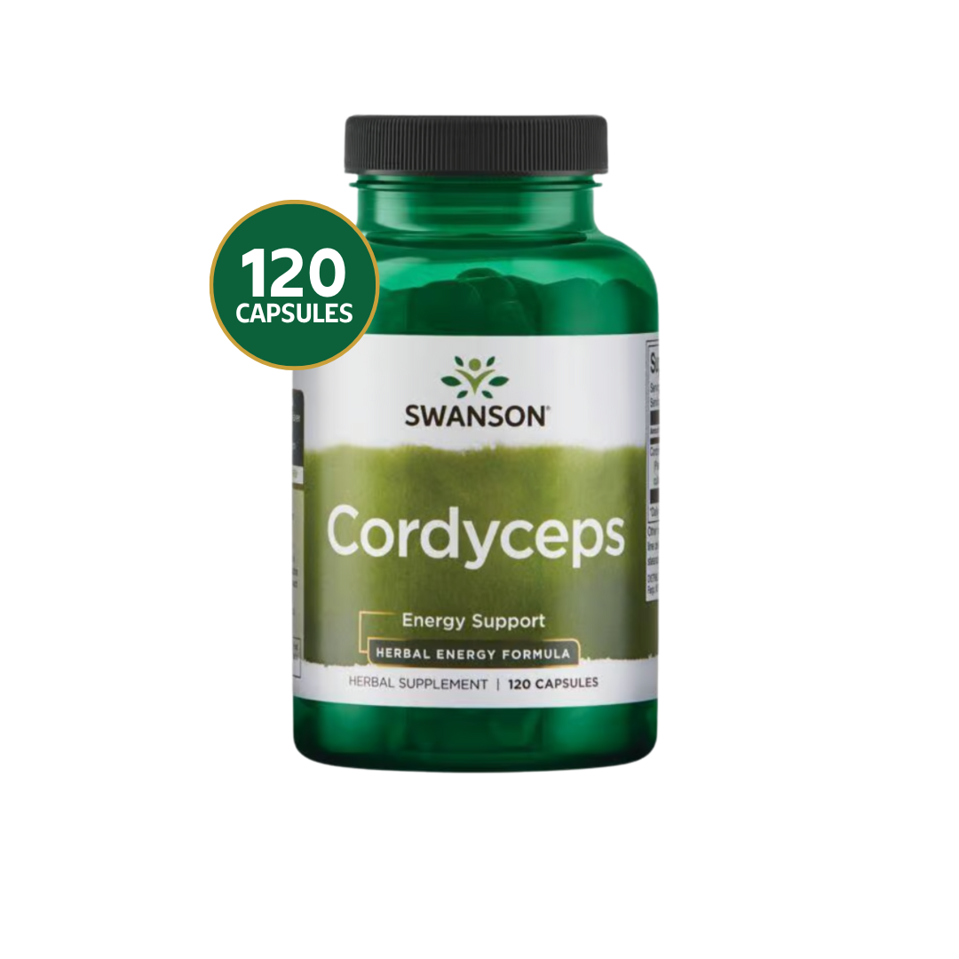 Swanson Cordyceps 600 Mg 120 Cápsulas