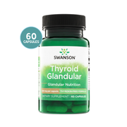 Swanson Thyroid Glandular 200 mg | Soporte Nutricional de Tiroides