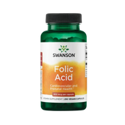 Swanson Premium Acid Folic 800mcg 250 Vegan Caps