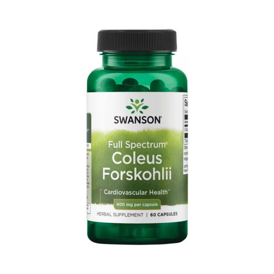 Swanson Full Spectrum Coleus Forskohli 400 Mg 60 Caps