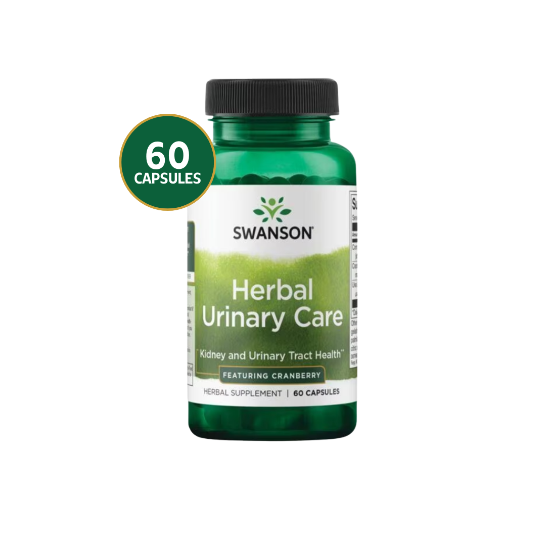 Swanson Herbal Urinary Care - Featuring Cranberry 60 Caps