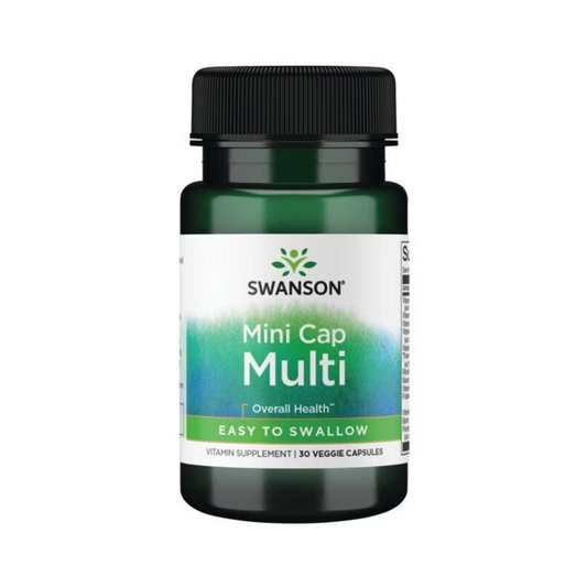 Swanson Mini Cap Multi - Easy To Swallow 30 Veg Caps