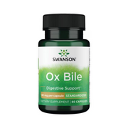 Swanson Ox Bile - Standarized 90 Mg 60 Caps