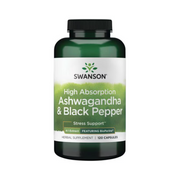 Swanson High Absorption Ashwagandha & Black Pepper