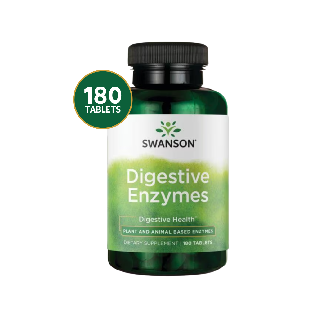 Digestive Enzymes Swanson 180 Tabletas