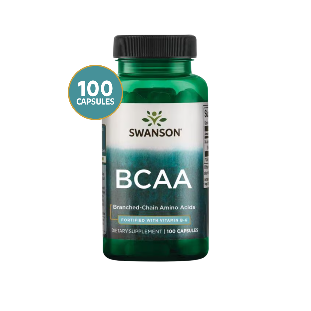 Swanson BCAA Branched-chain Amino Acids With Vitamin B6
