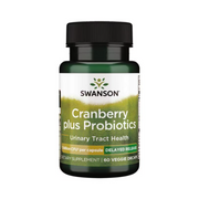 Swanson Cranberry Plus Probiotics 5 Billion Cfu 60 Veg Caps