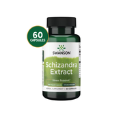 Swanson Schizandra Extract - Standardized 500 Mg - 60 Caps
