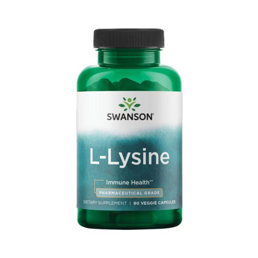Swanson  L-lycine Pharmaceutical Grade 500mg 90 Veg Caps