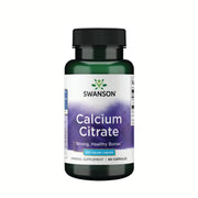 Swanson Calcium Citrate 200mg 60 Cápsulas