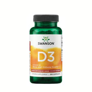 Swanson Vitamina D3 2000UI - 250 Cápsulas